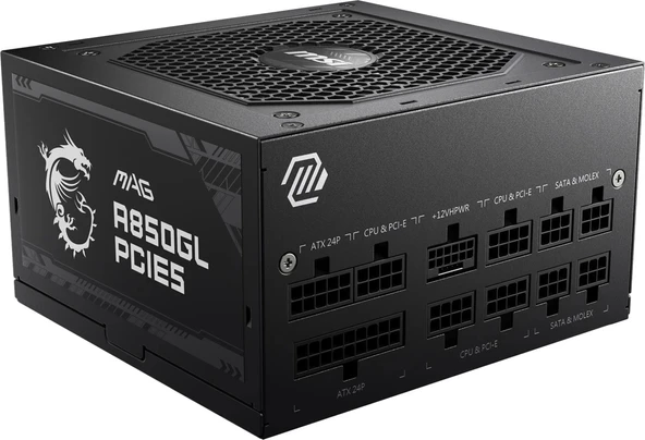 TEKNOTEG - MSI MAG A850GL PCIE5 850W 80+ GOLD PSU FULLMODULAR