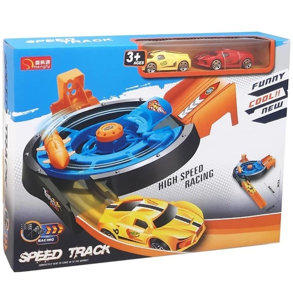 Döner Parkurlu Yarış Seti 2 ARABALI