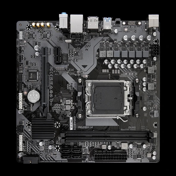 TEKNOTEG - GIGABYTE A620M H DDR5 6400(OC) HDMI DP MATX AM5 - 4