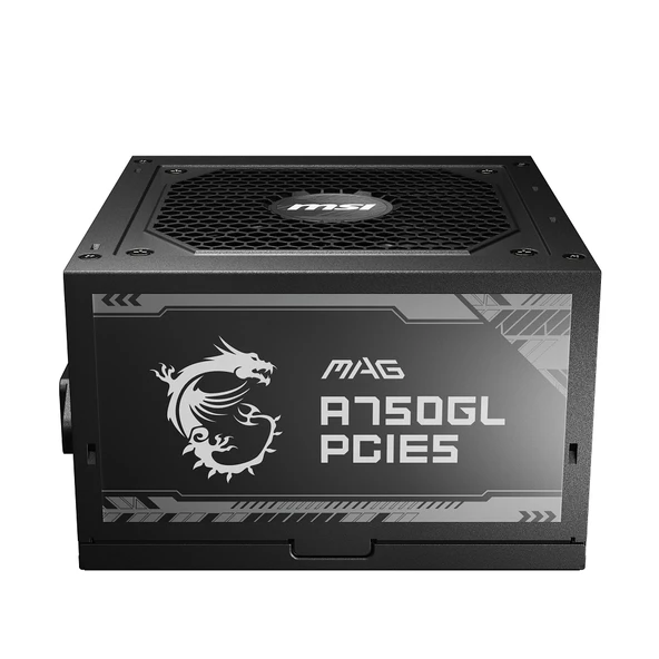 TEKNOTEG - MSI MAG A750GL PCIE5 750W 80+GOLD POWER SUPPLY