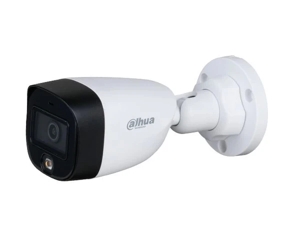 TEKNOTEG - DAHUA HAC-HFW1209C-LED-0360B-S2 2MP 3.6MM 4İN1 FULLCOLOR HDCVI BULLET KAMERA