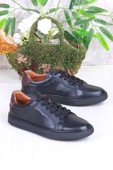 Mehmet Mete 2082 Tkn Rahat Esnek Hakiki Deri Sneaker Erkek Ayakkabı ürün görseli