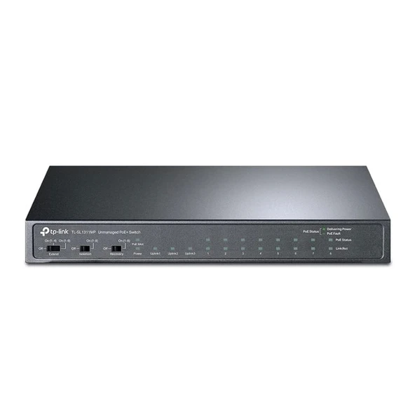 TEKNOTEG - TP-LINK TL-SL1311MP 8 PORT 10/100 YÖNETİLEMEZ SWITCH