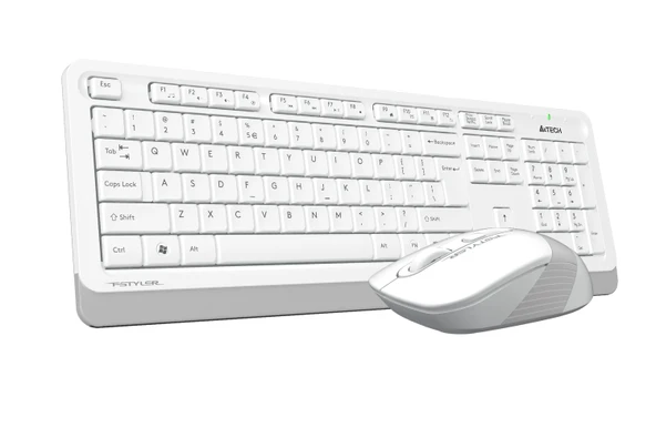 TEKNOTEG - A4 TECH FG1010 Q 2.4 GHZ USB BEYAZ KLAVYE+MOUSE KABLOSUZ SET - 3