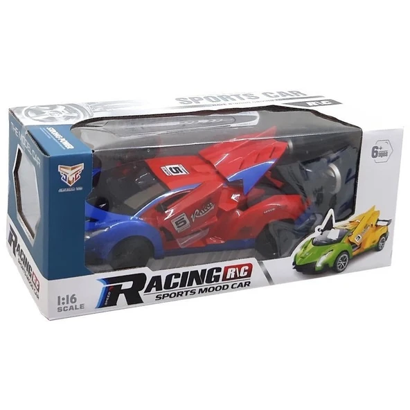 Uzaktan Kumandalı Kapıları Açılan Yarış Arabası 30 CM