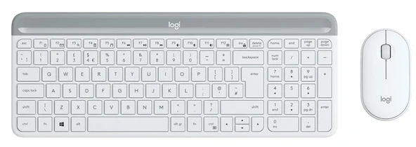 TEKNOTEG - LOGITECH MK470 KABLOSUZ KLAVYE & MOUSE SETİ BEYAZ 920-009436