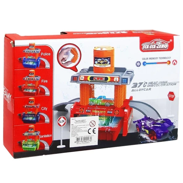 Garajlı Araba Yıkama Seti Car Wash Seti 24 PARÇA - 2