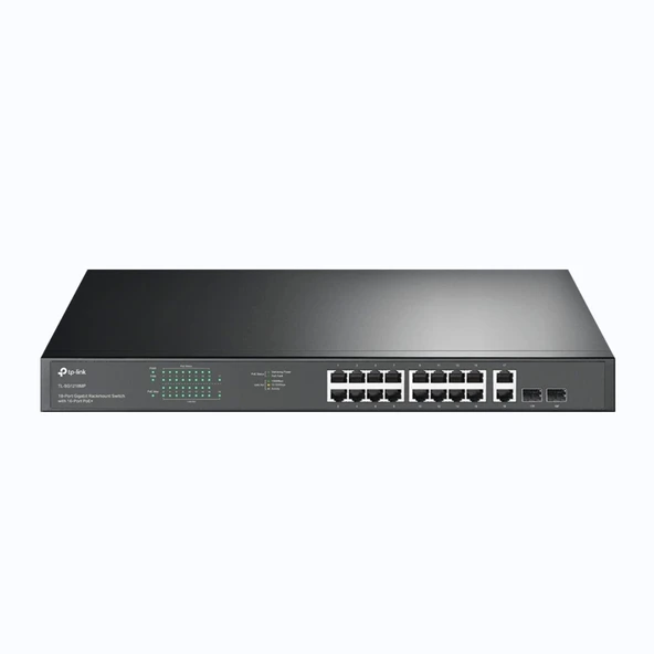 TEKNOTEG - TP-LINK TL-SG1218MP 18PORT 10/100/1000 YÖNETİLEMEZ POE SWITCH