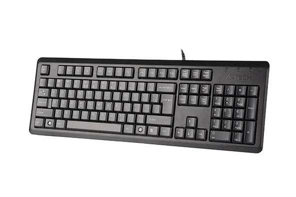 TEKNOTEG - A4 TECH KR-92 Q KLAVYE USB STANDART SİYAH - 3
