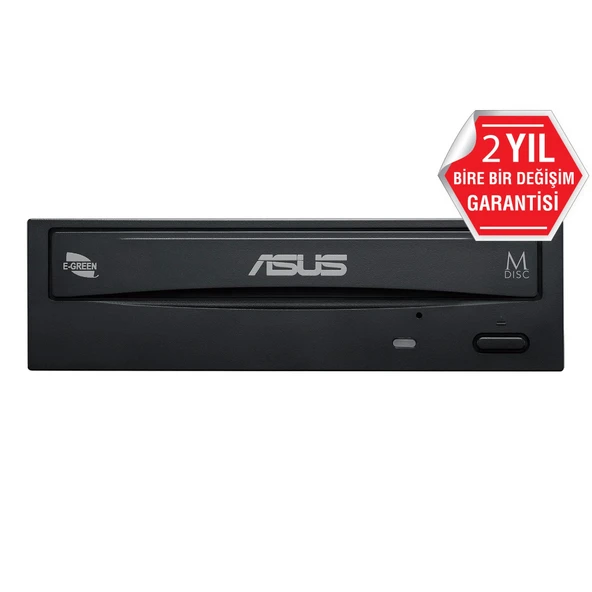 TEKNOTEG - ASUS DVD RW-24D5MT 24X SATA SİYAH BULK
