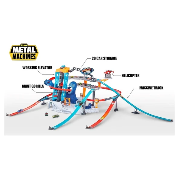 Metal Machines S1 Gorilla Dev Oyun Seti MEA03000 - 2