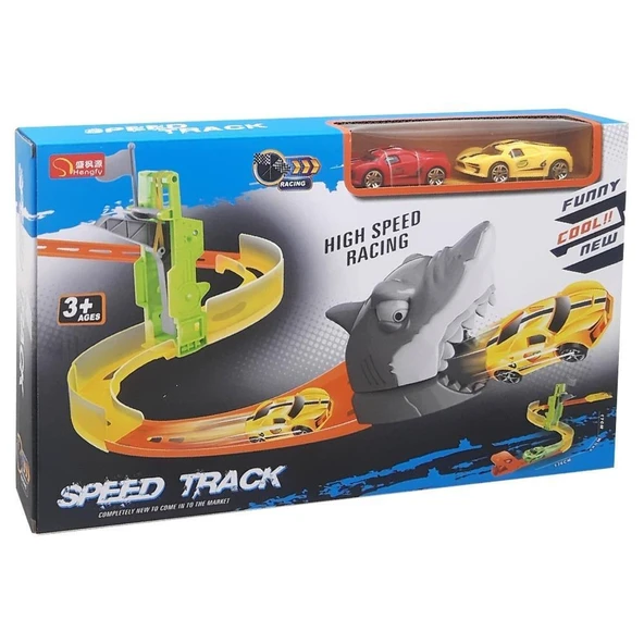 Parkurlu Yarış Seti 2 ARABALI