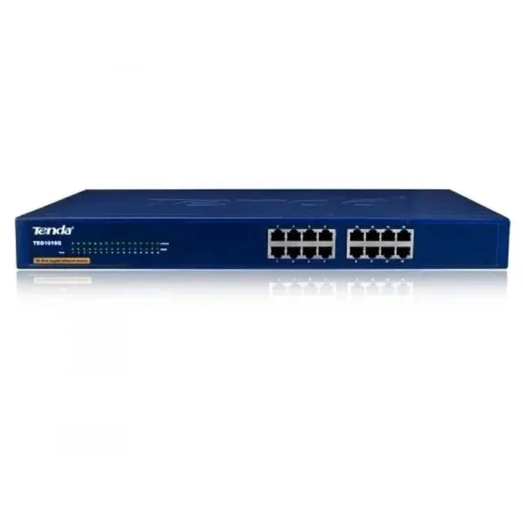 TEKNOTEG - TENDA TEG1016G 16 PORT 10/100/1000 Mbps SWITCH