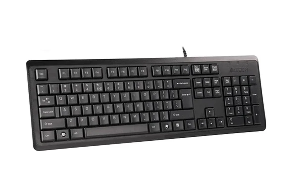 TEKNOTEG - A4 TECH KR-92 Q KLAVYE USB STANDART SİYAH - 2