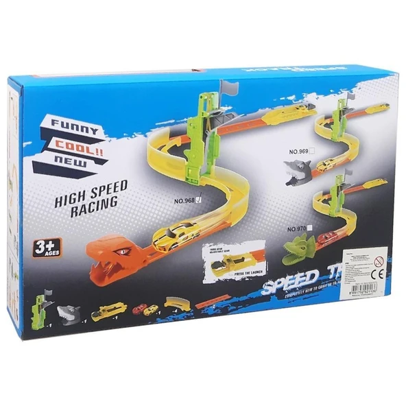 Parkurlu Yarış Seti 2 ARABALI - 2