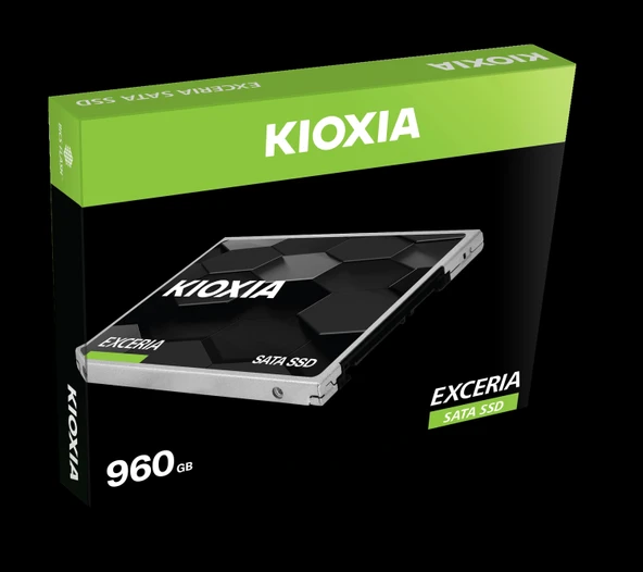 TEKNOTEG - 960GB KIOXIA EXCERIA 2.5" 3D 555/540 MB/sn 3Yıl (LTC10Z960GG8)
