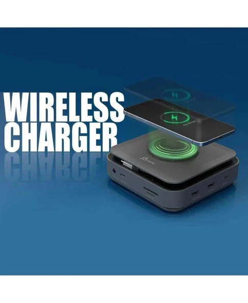 j5create USB-C Dock Çift 4K HDMI JCD3199 - 10
