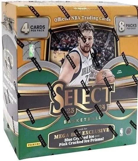 2023-24 Panini Select Basketbol Mega Kutusu 8 Paket