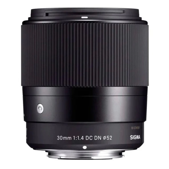 Sigma 30mm f/1.4 Contemporary DC DN Sony E için Prime Lens  Siyah