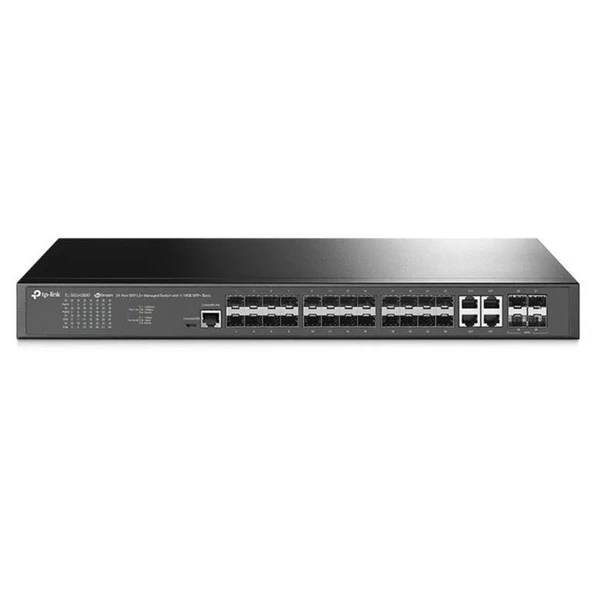 ONTECH - Tp-lınk Omada Tl-sg3428xf 24 Port Gıgabıt Sfp/4xport Rj45 Combo+4x10gıgabıt Sfp+ Uplınk Yönetilebilir Rackmount