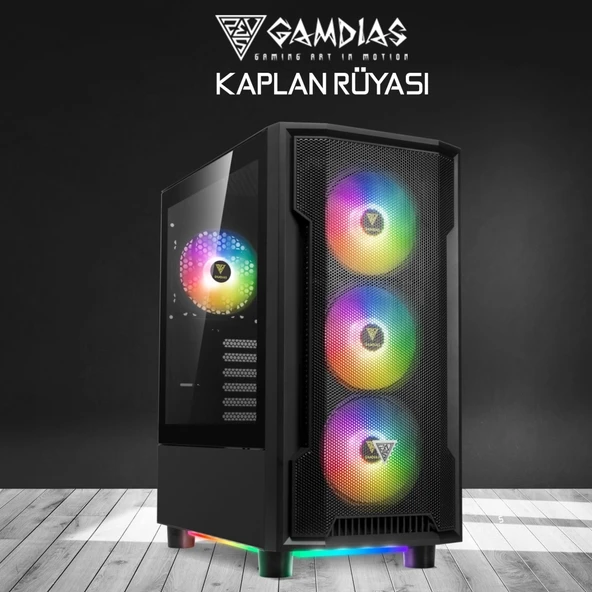 Kaplan Rüyası, İ5-13400f, 32gb Ram Ddr5, 1tb Nvme Ssd, 8gb Gddr5 Rx580 Ekran Kartı, 750w Kasa, Free Dos Gamıng Tavsiyesi