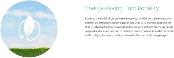 D-Link USB 3.0 - Gigabit Ethernet Adaptörü - 5