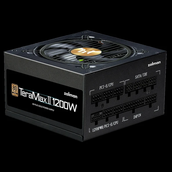 TEKNOTEG - ZALMAN TERAMAX II 1200W ZM1200-TMX2 80+ GOLD POWER SUPPLY
