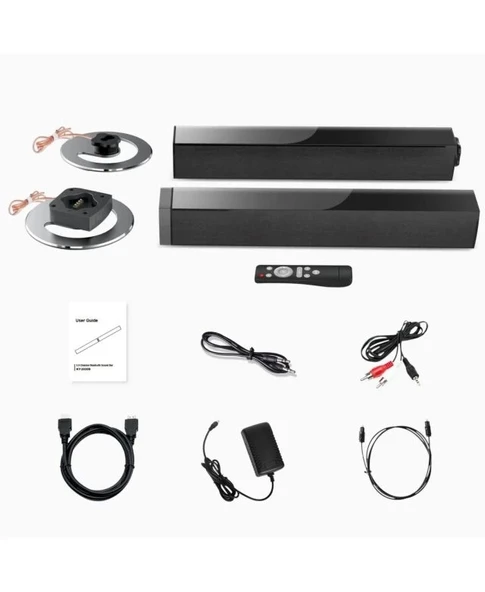 Cowin TV Bluetooth ARC/Optical/AUX Bağlantılı Soundbar - 5