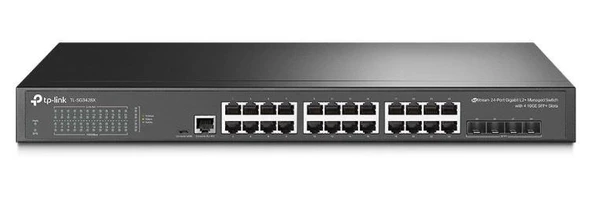 ONTECH - Tp-lınk Omada Tl-sg3428x 24 Port Gıgabıt+4x10gıgabıt Sfp+ Uplınk L2+ Yönetilebilir Rackmount Swıtch