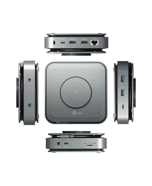 j5create USB-C Dock Çift 4K HDMI JCD3199 - 8