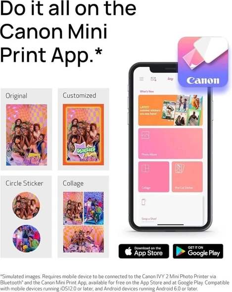 Canon Ivy 2 Mini Fotoğraf Yazıcısı - 6