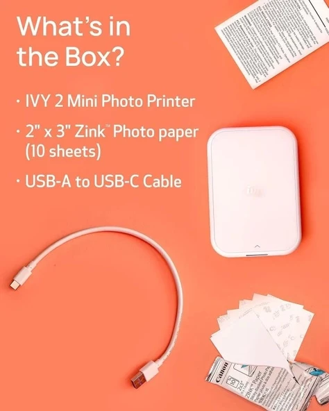 Canon Ivy 2 Mini Fotoğraf Yazıcısı - 9