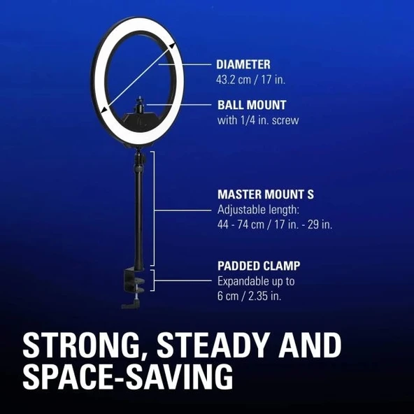Elgato Yayıncı Halka Işık 2500 lumen - 10