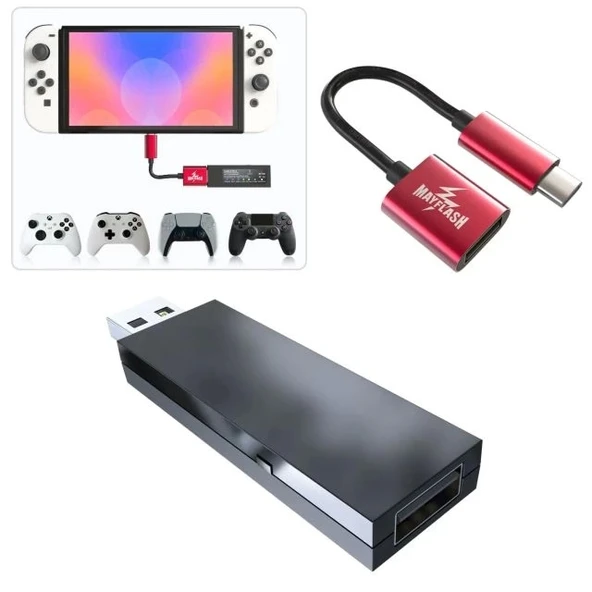 MAYFLASH Magic-S PS4 için Ultimate Kablosuz Bluetooth USB Adaptörü - 3