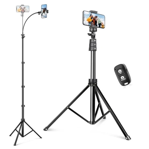 Sensyne Phone Tripod/Selfie Çubuğu Siyah