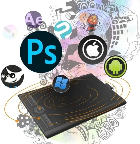 GAOMON Çizim Tableti M10K PRO - 8