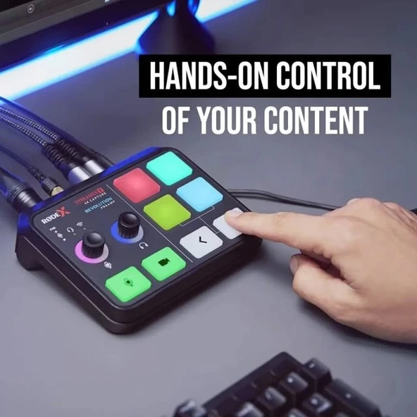 RODE X Streamer Entegre Ses Arayüzü ve 4K Video Yakalama Kartı - 2