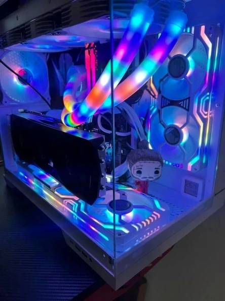 Asiahorse Matrix-Siyah 56 Adreslenebilir RGB LED 360 mm Fan - 8