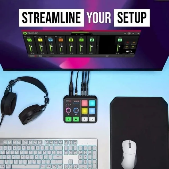 RODE X Streamer Entegre Ses Arayüzü ve 4K Video Yakalama Kartı - 6