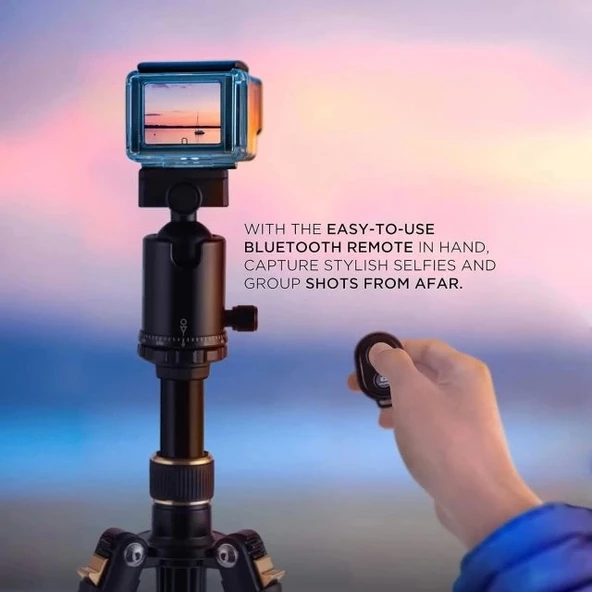KODAK Profesyonel 2'si 1 Arada Alüminyum Kamera Standı - 7