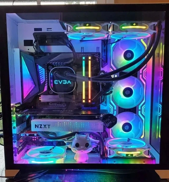 Asiahorse Matrix-Siyah 56 Adreslenebilir RGB LED 360 mm Fan - 7