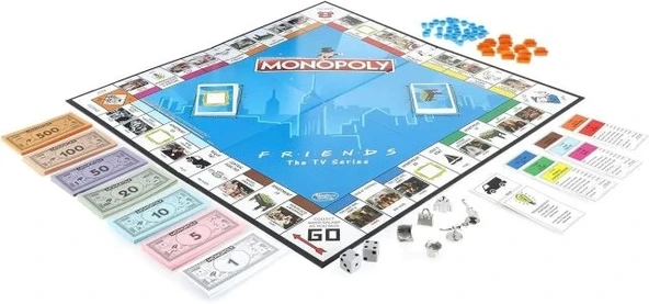 Hasbro Gaming Monopoly Friends TV Dizisi Sürümü - 6