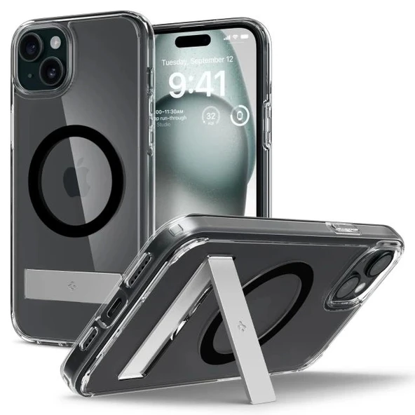 Spigen iPhone 15 Manyetik Magfit Ultra Hibrit S Kılıf