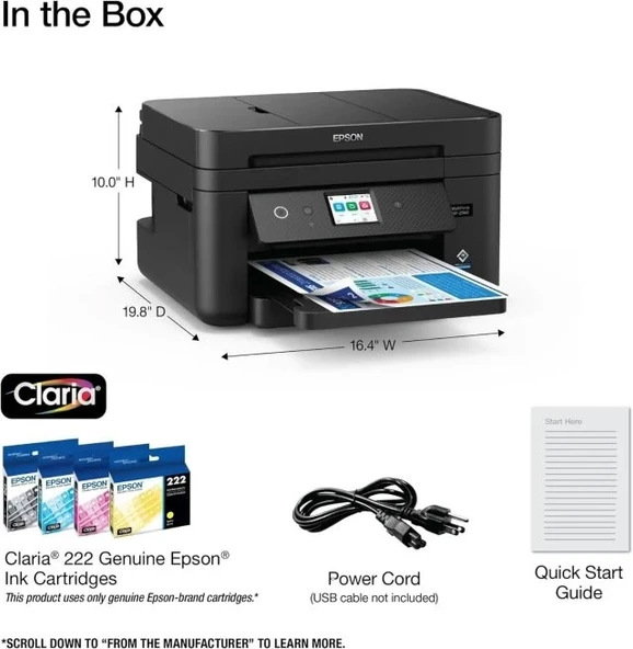 Epson Workforce WF-2960 Kablosuz Yazıcı - 5