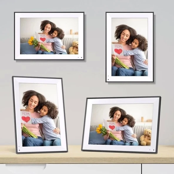 FULLJA 32GB Dokunmatik Ekranlı Dijital Resim Çerçevesi 15 inç - 7