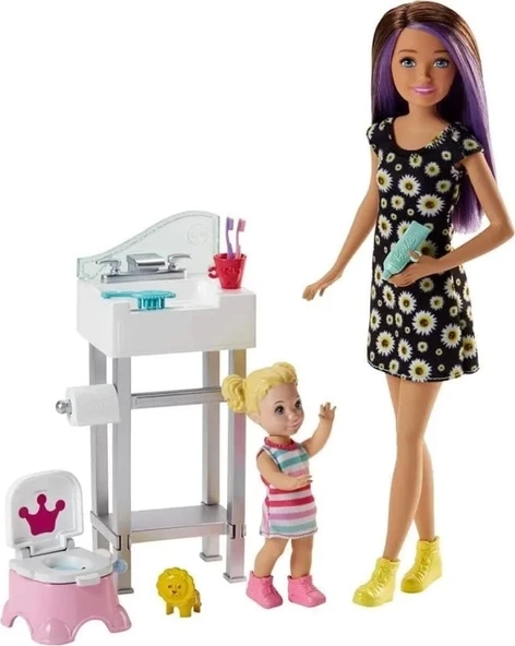 Barbie Kaptan Bebek Bakıcıları