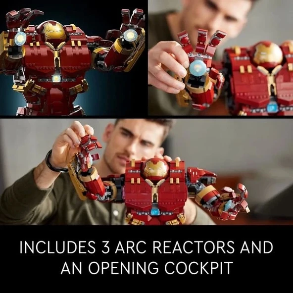 LEGO Marvel Hulkbuster 76210 Yapı Seti - 4
