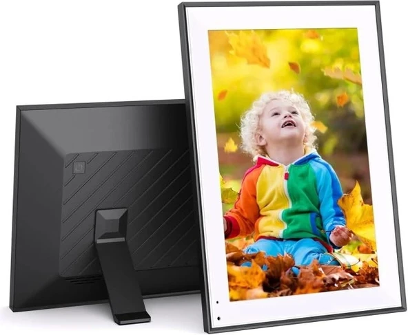 FULLJA 32GB Dokunmatik Ekranlı Dijital Resim Çerçevesi 15 inç