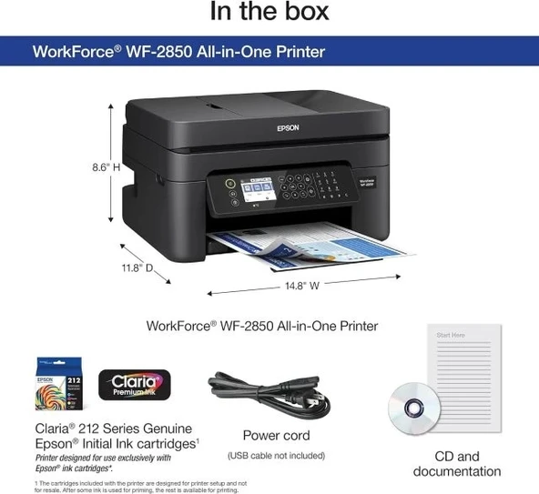 Epson Workforce WF-2960 Kablosuz Yazıcı - 4