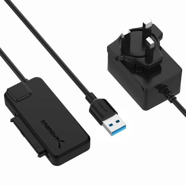 SABRENT USB 3.2 Tip A - SATA/U.2 SSD Adaptör Kablosu ve Adaptör [EC-U2SA]
